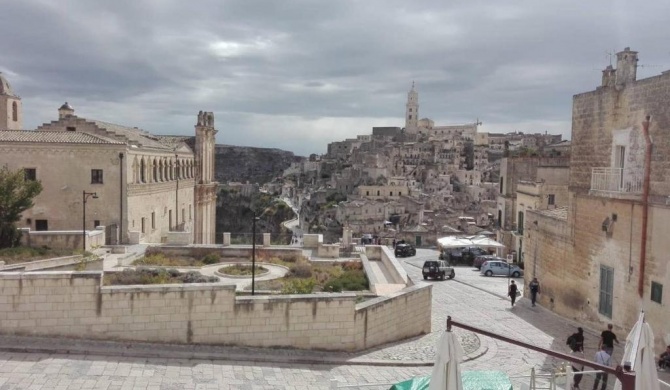 One bedroom appartement with city view and wifi at Matera