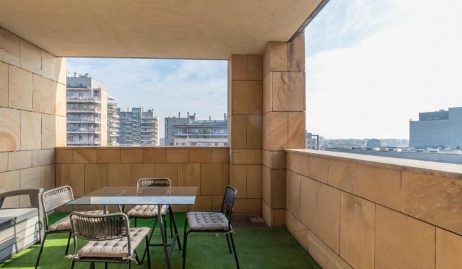 Splendida terrazza su Arcimboldi - Milano Bicocca