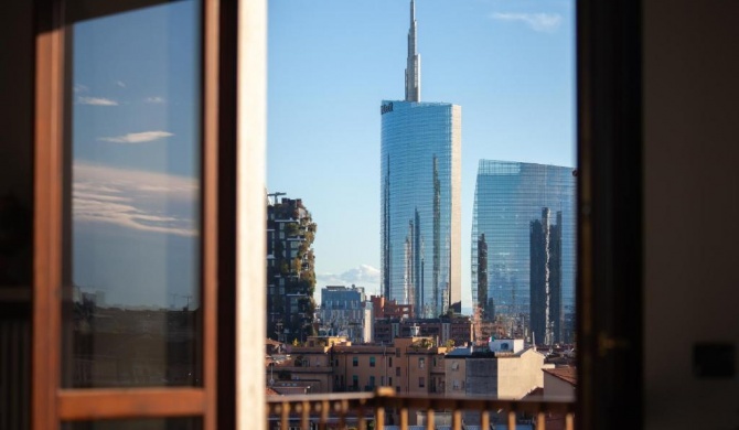 Stelvio Rooftop - Penthouse skyline with terrace and jacuzzi